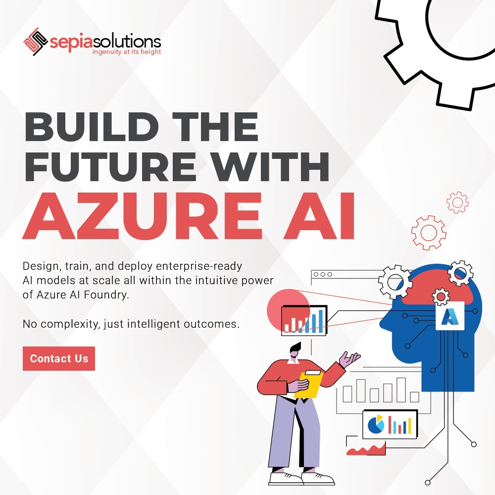SepiaSolutions's tweet image. Smart decisions made simple.
Explore Azure AI with Sepia Solutions and unlock intelligent business. 
From automation to analytics, we help you innovate with zero complexity. 

Contact us today! 

#AzureAI #SepiaSolutions #AIForBusiness #innovationleeds #Microsoft #AI