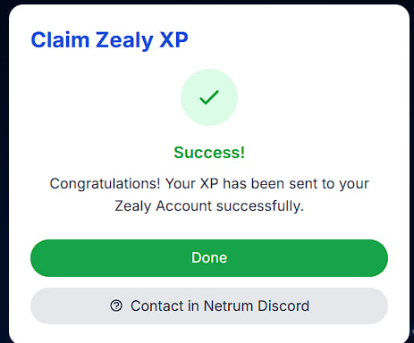 phucnguyenpy019's tweet photo. 🚀 Big news 🎉! You can now claim your
- OG Chatter Role
- NPT tokens
- Zealy XP
Right away 👉 https://t.co/byq0yWJUZw
@netrum_ai @base @BaseOnBuild
#Netrum #Base #BaseOnBuild #Web3 #Crypto https://t.co/s1UGfM950E