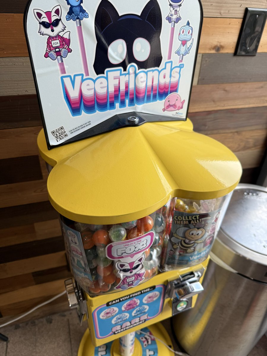 spotted this from <a href="/veefriends/">VeeFriends</a> in the wild

a reminder that a community/movement takes longer to seed than you expect, but can reach places you’d never expect or thought of

gm