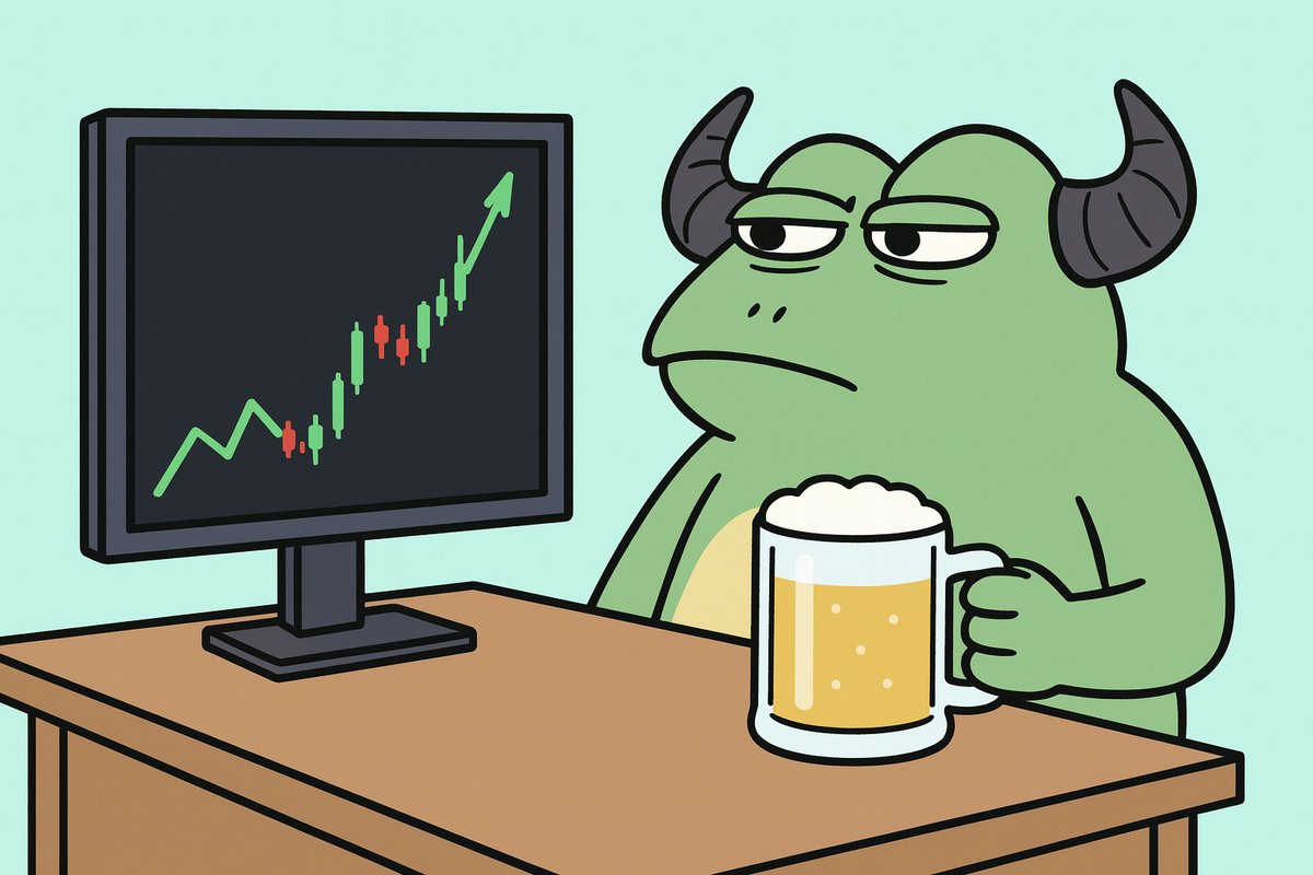 📈🐸 $FREG traders be like…
Beer in hand, chart on screen, gains on the way. 🍺🚀
#FREG #Solana #MemeCoin #Crypto