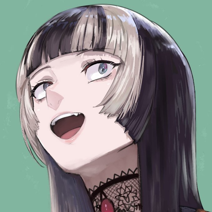 らでんちゃんの三白眼気味の表情が好き落描き 