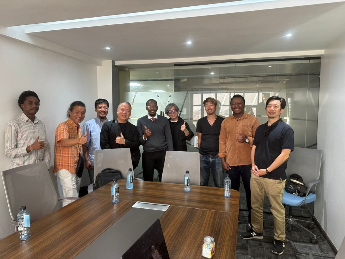 Today I was glad to host the Japanese embassy and the Japanese Media investors delegation in our office.The  Japanese Embassy has been good to us and our ventures in Kenya and East Africa in general. Grateful to the Japanese Embassy in Kenya for supporting SMEs in Kenya.