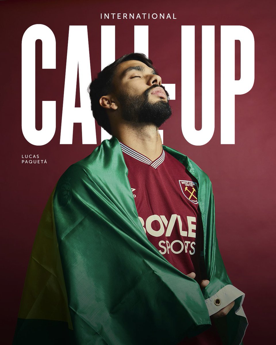 Back with the Brazilian national team 🇧🇷 

Parabéns, Lucas ☝️