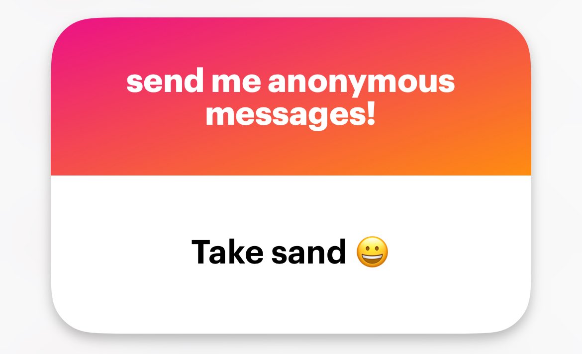 no thx i’ll take you