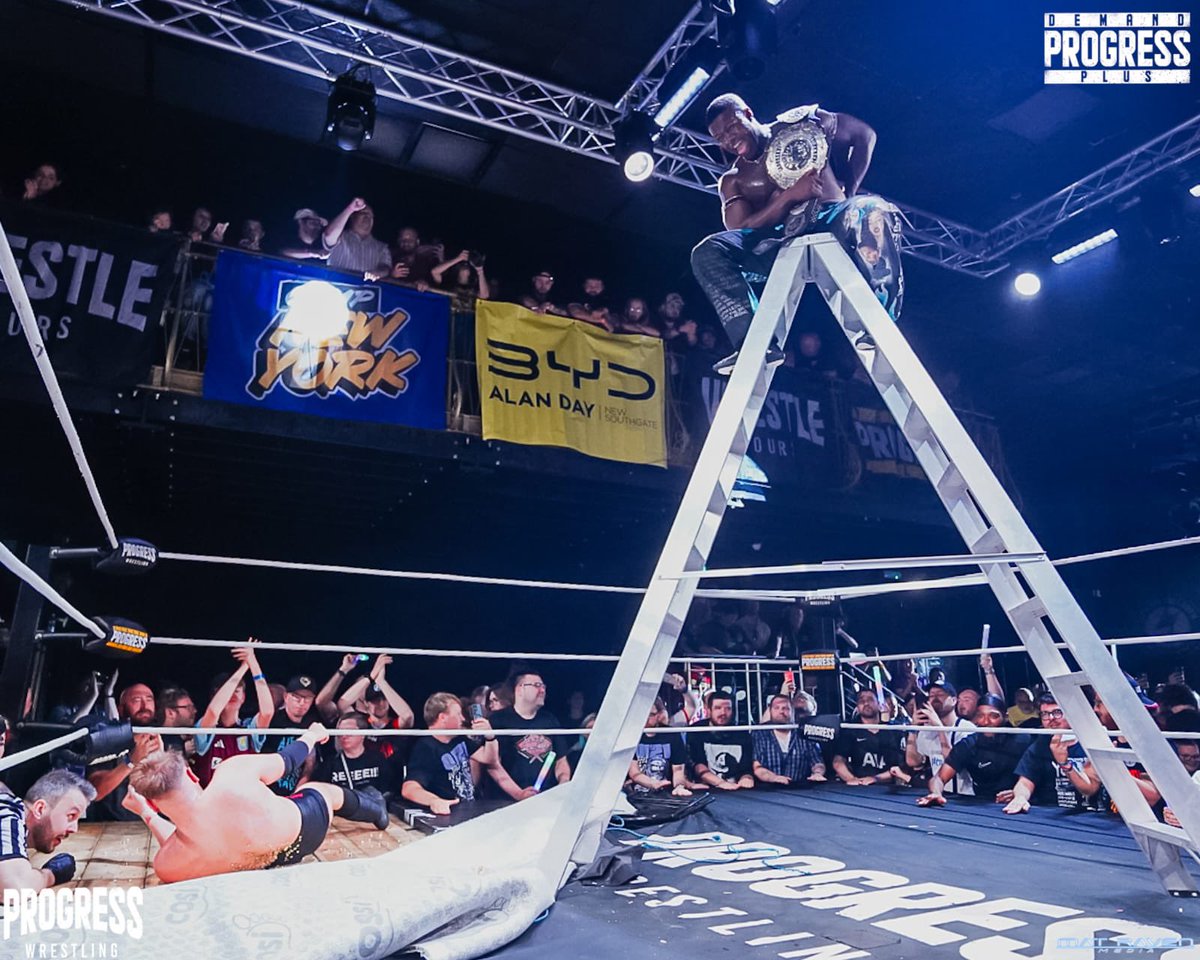 PROGRESS Wrestling (@thisis_progress) on Twitter photo Your NEW Men’s World Champion is <a href="/DEREISS_/">MAN LIKE DEREISS</a>
What a journey.
What a match.
What a win.
It’s FINALLY Come Home!
#PROGRESSWrestling #100Volts Your NEW Men’s World Champion is <a href="/DEREISS_/">MAN LIKE DEREISS</a>
What a journey.
What a match.
What a win.
It’s FINALLY Come Home!
#PROGRESSWrestling #100Volts