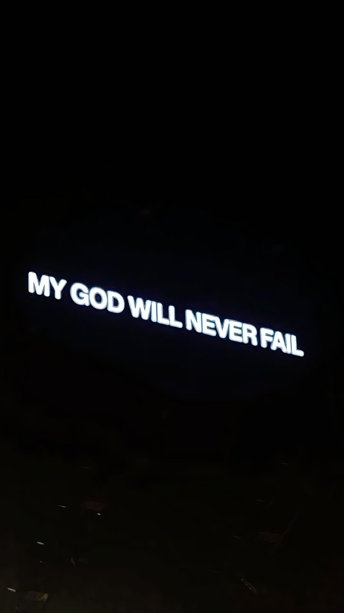 Aestheticswallz's tweet image. My God will never fail.