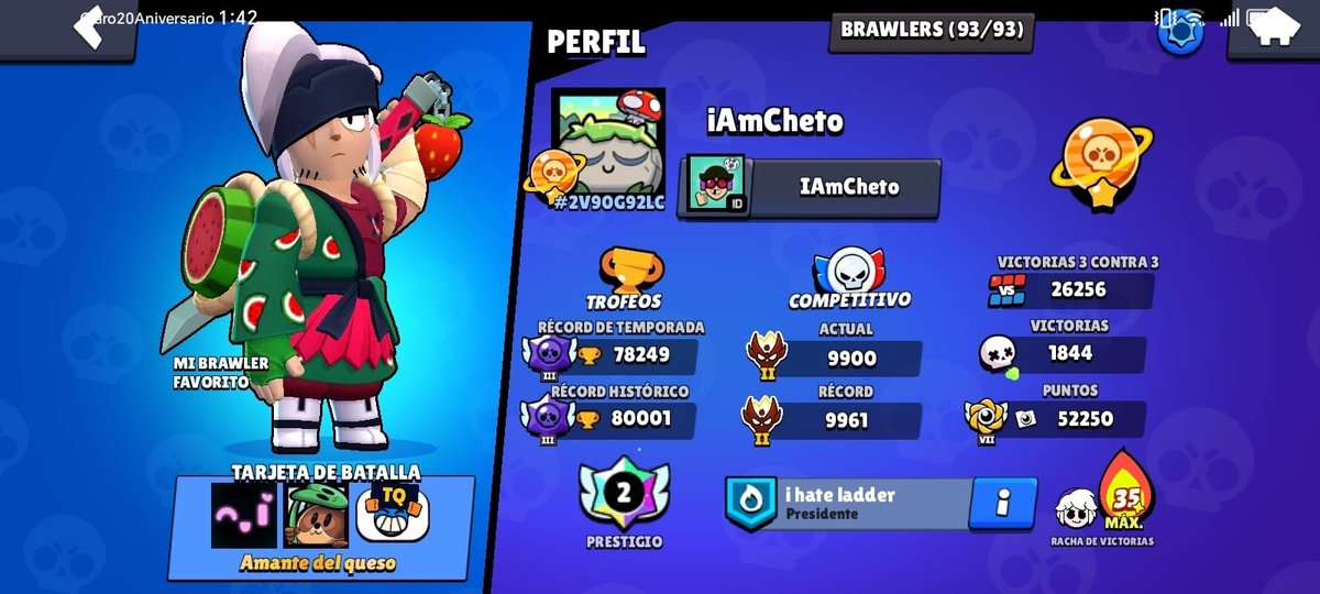 Nuevo fichaje.
Nos estará ayudando con el tema del draft, bienvenido <a href="/ImNotACheto/">iCheto96</a> 🇨🇱