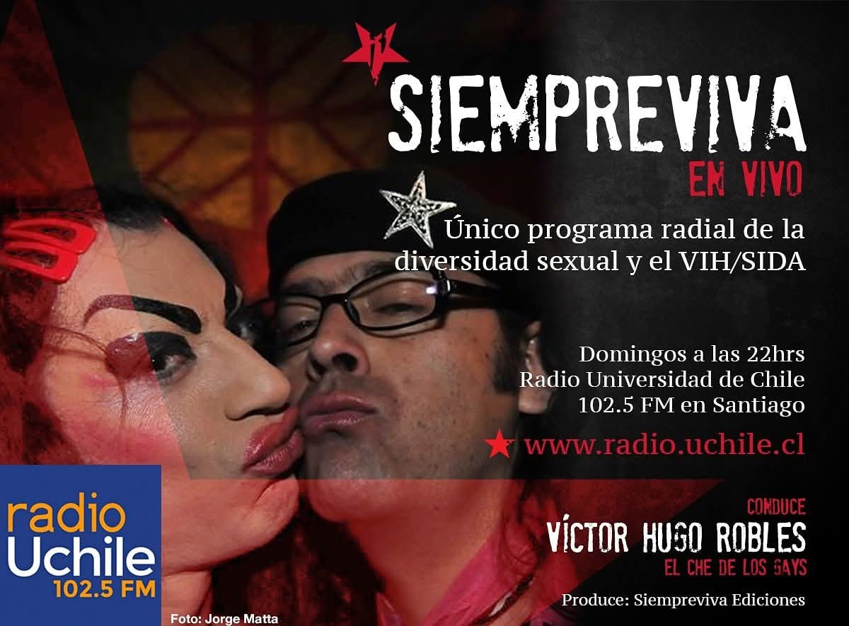 El Che de los Gays: "La muerte de Hija de Perra fue un llamado de alerta al VIH" elciudadano.com/chile/el-che-d… vía @el_ciudadano