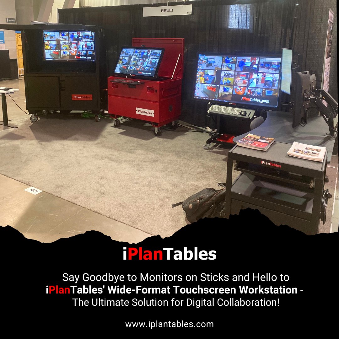 If you’re serious about managing digital information there is no other choice than an iPlanTables wide-format touchscreen workstation.

hubs.li/Q03BvNtq0

#iplantables #touchscreenmonitor #USA #BlueBeam #Procore #multitouchscreen #largetouchscreen #touchscreen #Monitors
