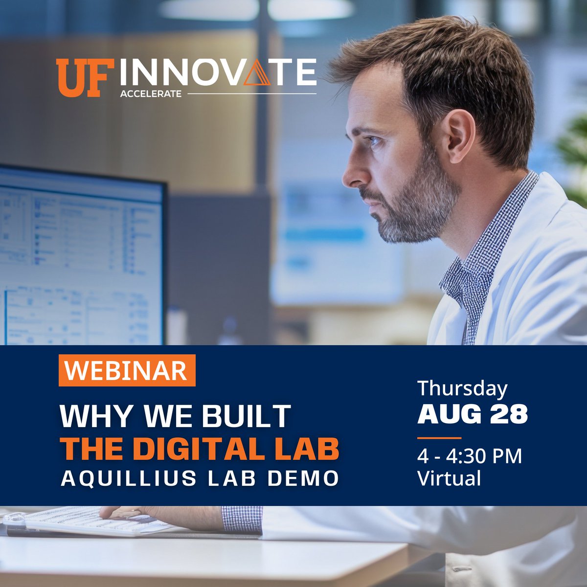 Are you a researcher, developer, or innovator working in artificial intelligence or machine learning? Don’t miss this exclusive webinar on Thursday with Ralph Morales III, featuring a live tour of the Aquillius Digital Lab.

RSVP here: calendar.ufl.edu/innovate/event…

#Webinar #AI #ML