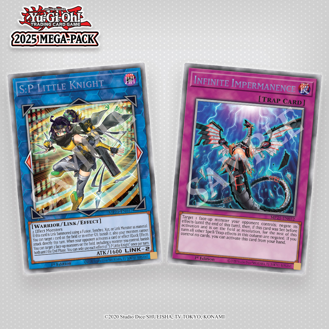 YuGiOh_TCG's tweet image. Here are today's Starlight reveals from the upcoming 2025 Mega-Packs! Starting September 5, pick them up in the Mega-Pack Tin or the Mega-Pack Bundle (no tin, but save a bit of money!). Either way, you'll get 3 Starlight, 3 Prismatic Secret, 9 Ultra Rares, plus 24 Commons!