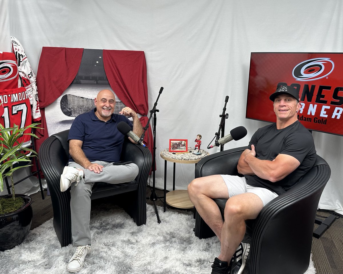 Tonight at 7pm join us on YouTube or wherever you get your podcasts to catch Rod Brind'Amour on a Canes Corner episode that goes beyond the ice. From his approach to coaching to his favorite movies, this is an interview you won't want to miss!