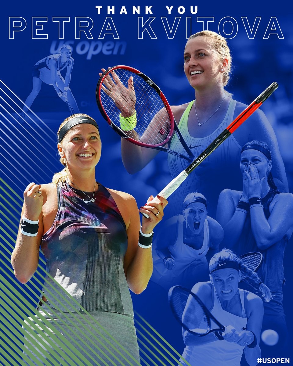US Open Tennis (@usopen) on Twitter photo The Pojd Heard 'Round the World.
Congratulations on an incredible tennis career, <a href="/Petra_Kvitova/">Petra Kvitova</a>. The US Open wishes you all the best in retirement! 💙🇨🇿 The Pojd Heard 'Round the World.
Congratulations on an incredible tennis career, <a href="/Petra_Kvitova/">Petra Kvitova</a>. The US Open wishes you all the best in retirement! 💙🇨🇿