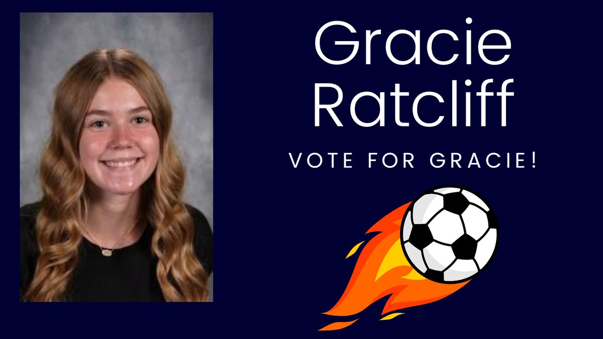 ⚽️ Vote Gracie Ratcliff for Athlete of the Week! 💙🧡
5 goals in 3 games, including a hat trick vs Cardinal Ritter! 🔥
Voting ends Thursday night—let’s go Chargers! 🗳️

jconline.com/story/sports/h…