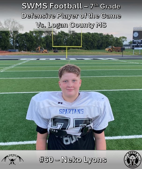 South Warren Middle School Football tweet media
