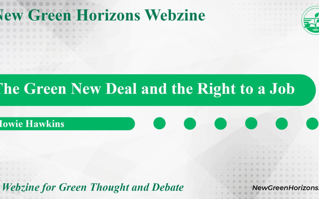 Today's post is the transcript of a speech given by <a href="/HowieHawkins/">Howie Hawkins</a>, as the <a href="/GreenPartyUS/">Green Party US 🌻</a>' response to the 2015 State of the Union.

Read the post at newgreenhorizons.us/the-green-new-…