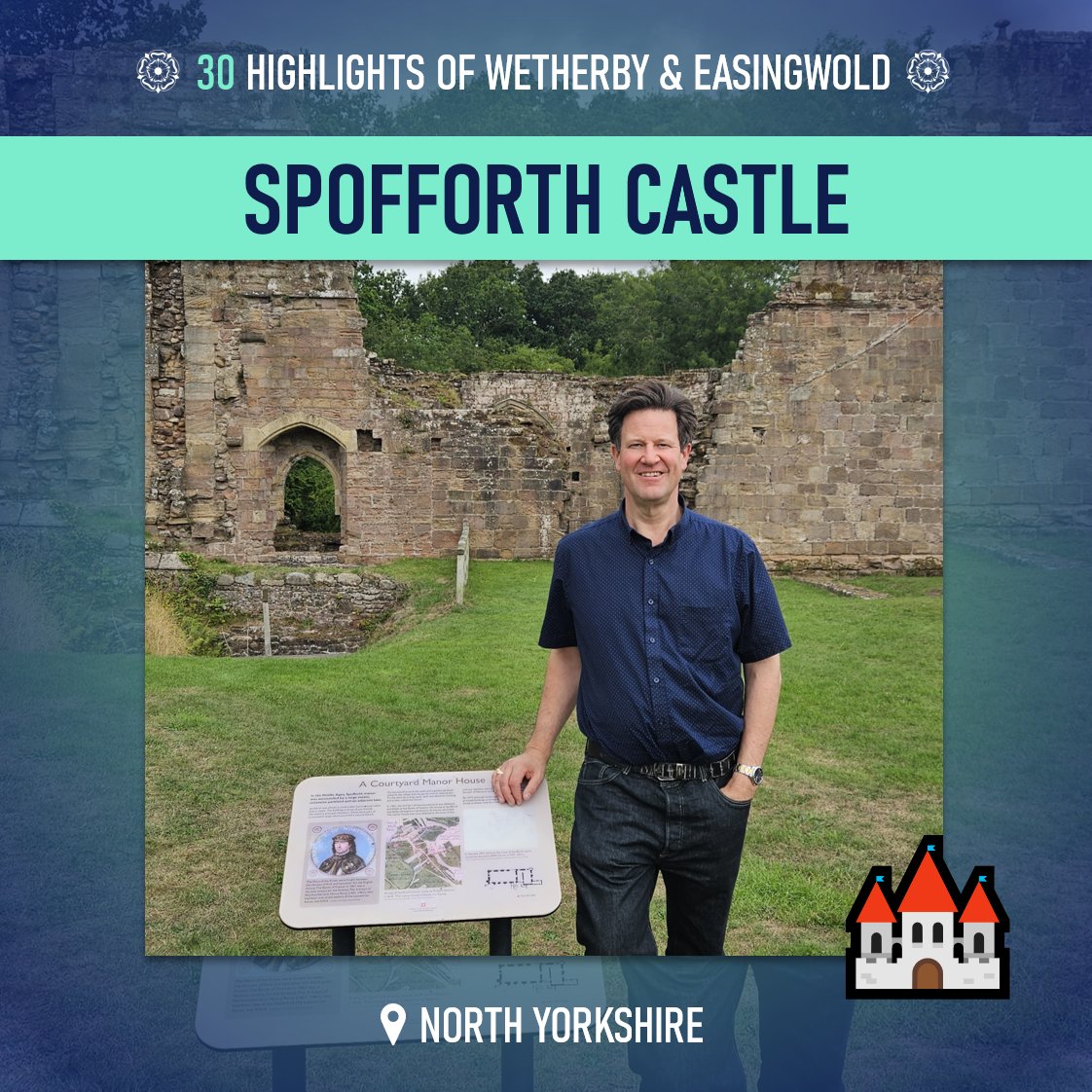 AlecShelbrooke's tweet image. 🔙 Day 2️⃣4️⃣ of my 𝕔𝕠𝕟𝕤𝕥𝕚𝕥𝕦𝕖𝕟𝕔𝕪 𝕙𝕚𝕘𝕙𝕝𝕚𝕘𝕙𝕥𝕤 travels back in time at #Spofforth Castle.

📜 The Percy family seat until late 1300s, Magna Carta was likely first drawn up here in 1215.

🏰 The last occupant died in 1604, and it was slighted during the Civil War.