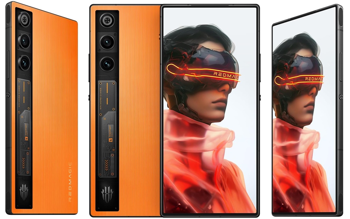 ZTE nubia RedMagic 10 Air features a 6.8-inch AMOLED display with a 144Hz refresh rate, powered by the Snapdragon 8 Gen 3 processor and Red Core R3 chip. The gaming phone offers up to 16GB RAM, 512GB storage, and a 6000mAh battery with 80W fast charging. It also includes dual