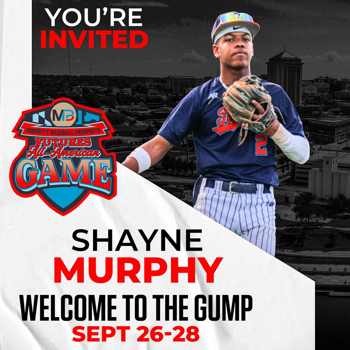 Shayne “SJ” Murphy (@sjmurphybsbl_) on Twitter photo Beyond Blessed to now be a 3X MBP All-American!! Thank you to <a href="/MBPTakeover/">Minority Baseball Prospects</a> Ready to get after it down at the Gump! Beyond Blessed to now be a 3X MBP All-American!! Thank you to <a href="/MBPTakeover/">Minority Baseball Prospects</a> Ready to get after it down at the Gump!