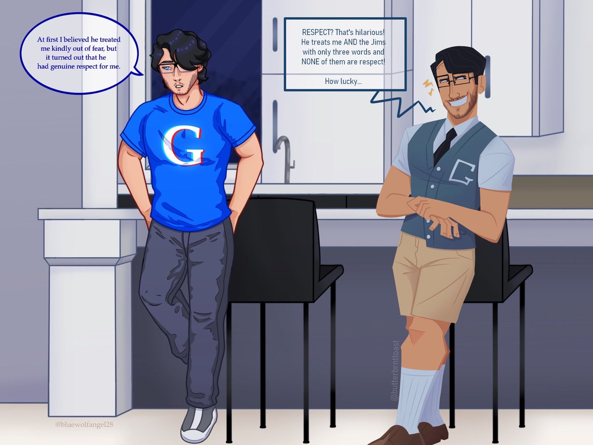 Blue Wølf Angel ⊬ TØP Plush Creator 🐋💤 (@bluewolfangel28) on Twitter photo Proudly presenting an art collab I did with the lovely <a href="/ButterBrntToast/">merchant 🍉 (NS/FW DNI)</a> :)))
Both of our Googles interacting in my Google’s world hehehe (They are in Bim’s mansion from The Ideal Iplier lmfao also someone help Grant from his Bim-) 💙 #markiplier #googleplier Proudly presenting an art collab I did with the lovely <a href="/ButterBrntToast/">merchant 🍉 (NS/FW DNI)</a> :)))
Both of our Googles interacting in my Google’s world hehehe (They are in Bim’s mansion from The Ideal Iplier lmfao also someone help Grant from his Bim-) 💙 #markiplier #googleplier