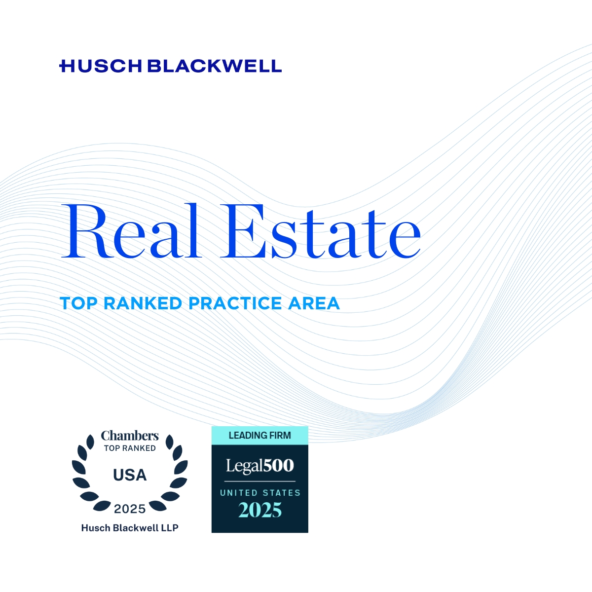 HuschDev's tweet image. 🎉 @ChambersGuides has recognized @HuschBlackwell's Real Estate practice in Colorado, St. Louis, Tennessee, and Wisconsin. In addition, the Real Estate team was recognized nationally by @thelegal500. Learn more about our Real Estate law team at ow.ly/ESPq50WLw9M