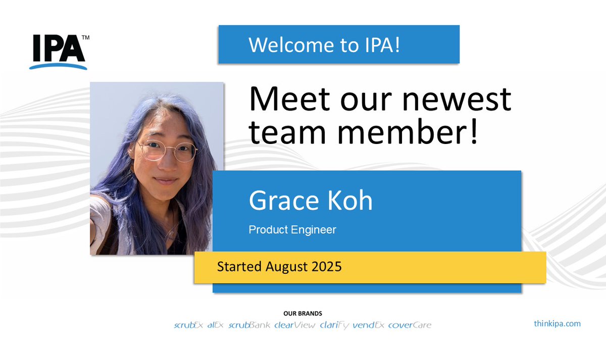 think_ipa's tweet image. IPA is excited to welcome Grace Koh to the team! Grace joins the Engineering and Product Development department as Product Engineer.
 
 #NewHire
 #OneIPA