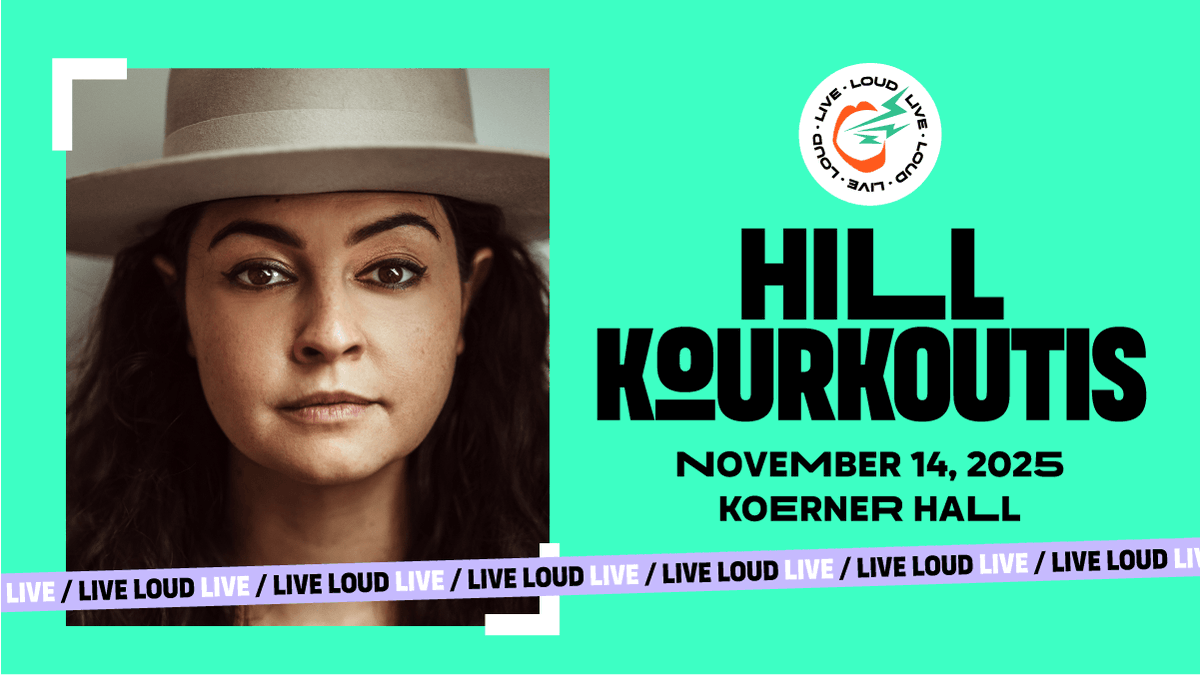mphcanada's tweet image. ⚡Hill Kourkoutis is bringing the fire to Live Loud LIVE⚡

 One night, all your favourite artists, surprise guests, and unforgettable energy. 

🎟 Tickets are limited, grab yours now!

rcmusic.com/tickets/seats/…

#LiveLoudLIVE #TorontoConcert #MatthewPerryHouse