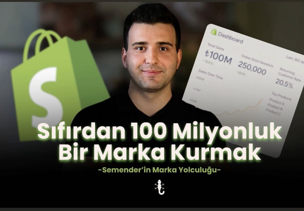 Bir kaç zaman önce aklımda '' bu markanın pazarlamacısı kim ya??'' diye bir soru dolaşıyordu, rastgele dolaşırken videoya denk geldim... sizlerlede paylaşmak istiyorum.

E-ticaretin sürecini, başlangıcın ve hedeflerin ne olduğunu, işin nerelere evrilebileceği bunun yanı sıra