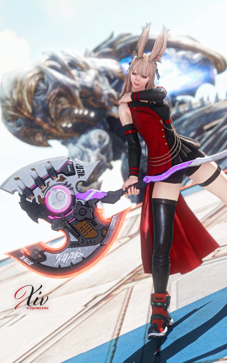 ひと狩り行こうぜ！

#FF14 #ヴィエラ