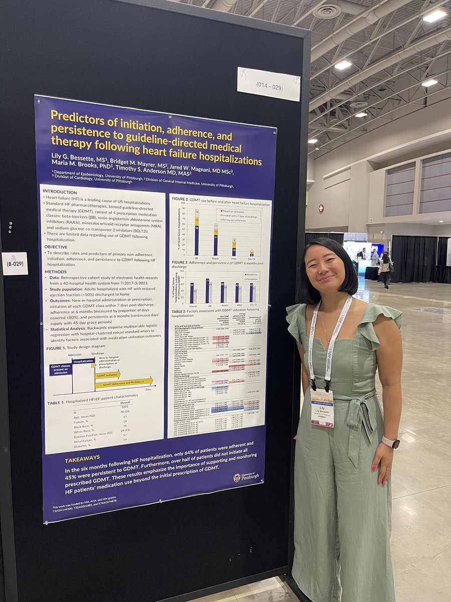 LilyBessette's tweet photo. Another exciting day at #ispeannual2025 2025! Thankful for all the mentorship I’ve received along the way toward my MD/PhD! @IntPharmacoEpi @PittCP3 https://t.co/L0sUqJFw5B