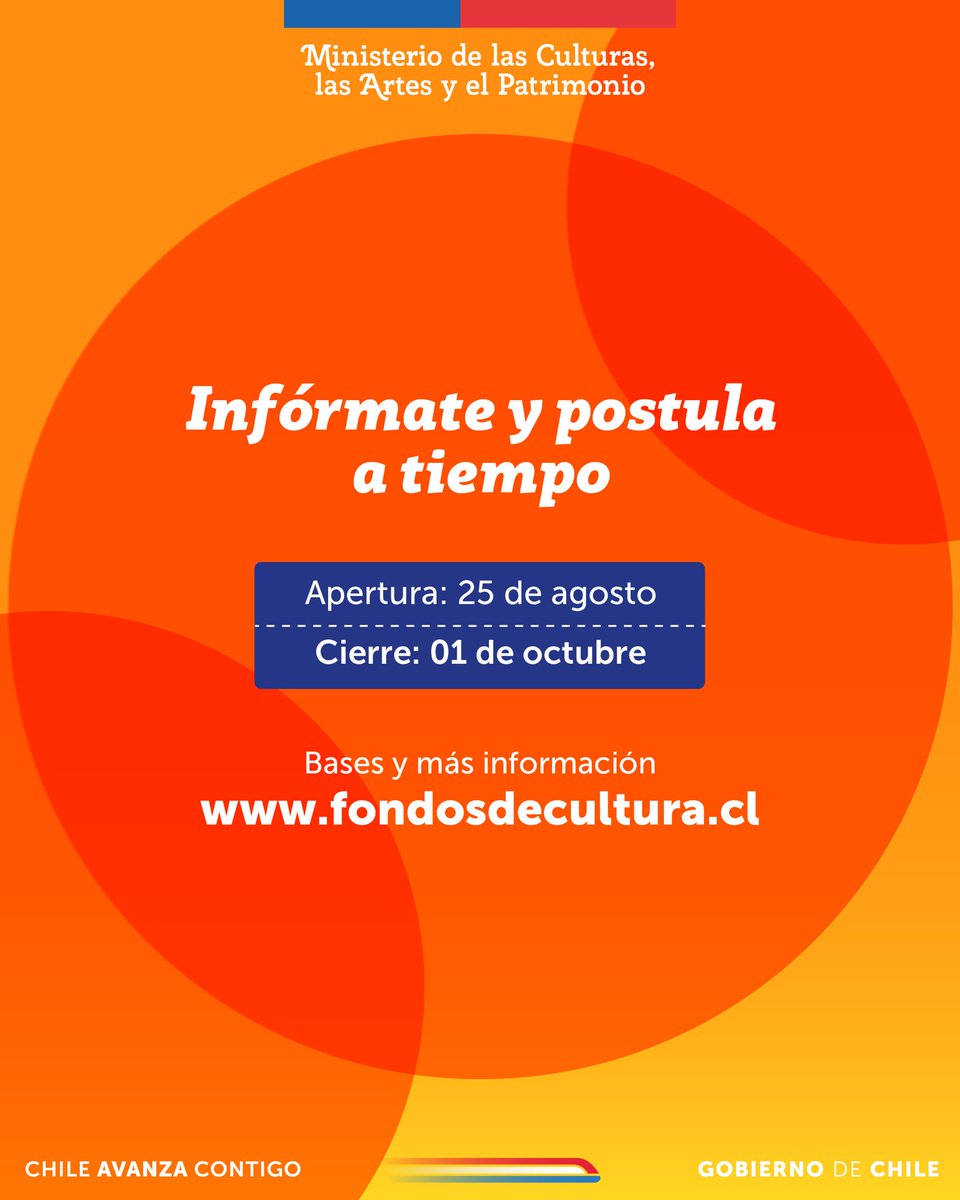 Ministerio de las Culturas tweet media