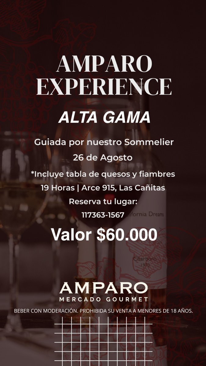 Últimos lugares para la cata del día de mañana !!!