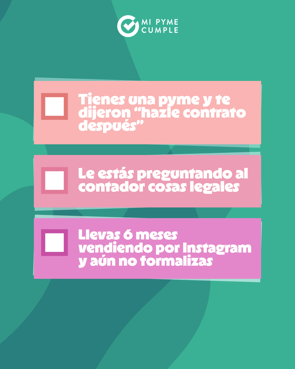 MiPymeCumple's tweet photo. ¡Quedan pocos días para que postules a nuestras asesorías 🕒!

Si leíste esto y te sentiste identificado, podemos ayudarte con tus dudas en el ámbito laboral, tributario y con la formalización de tu pyme. 

Postula aquí 👉🏻https://t.co/vep5DvnGvt https://t.co/su7HbIRdzx