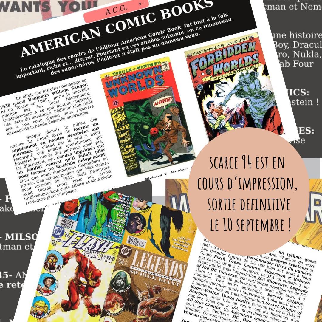 SCARCEXL's tweet image. Ça y est, enfin achevé et en cours d impression !