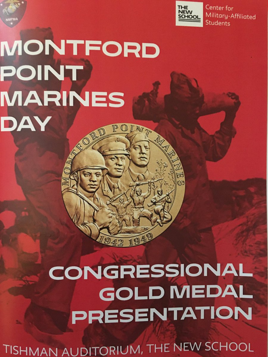 TheresaGiovanna's tweet image. Saturday, August 23rd, #2025 was my first time back at #TheNewSchool in many years. The occasion was fitting: a commemoration of the first Black #Marines : The #MontfordPointMarines : A legacy or #Honor #Courage and #Commitment
