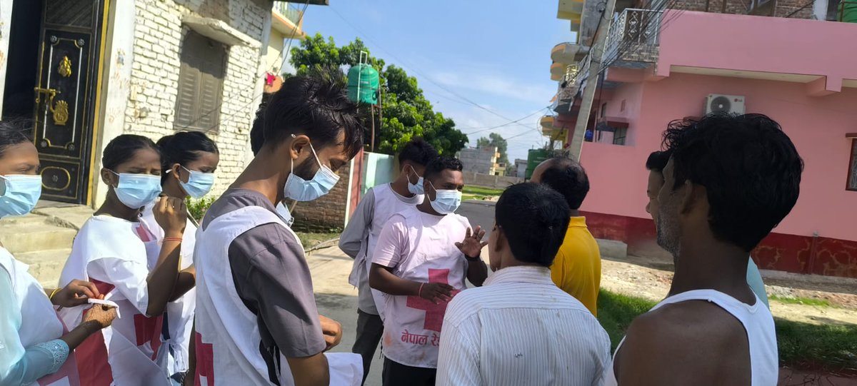 Sagar Shrestha (@redcross_sagar) on Twitter photo 🚨 #CholeraOutbreak in Birgunj
<a href="/NepalRedCross/">Nepal Red Cross Society</a> volunteers are on the ground:
✅ Door-to-door hygiene awareness
✅ Water chlorination & Piyush distribution
✅ Supporting referrals to hospitals
Together, we can stop the spread. 💧❤️
#CholeraResponse #NepalRedCross 🚨 #CholeraOutbreak in Birgunj
<a href="/NepalRedCross/">Nepal Red Cross Society</a> volunteers are on the ground:
✅ Door-to-door hygiene awareness
✅ Water chlorination & Piyush distribution
✅ Supporting referrals to hospitals
Together, we can stop the spread. 💧❤️
#CholeraResponse #NepalRedCross