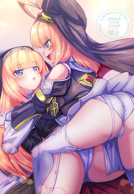 おたおめありがとうございましたという事でシャルロットちゃんとキャッキャウフフムーチョムーチョしてるフランベルちゃんをば❤️🥰👍👍❤️
今後ともよろしくお願いいたします‼🙏 