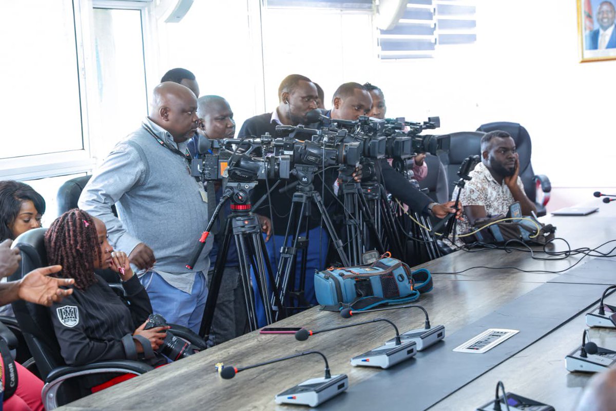 Held a press briefing at Afya House, Nairobi, where I reiterated government's unwavering commitment to protect the Social Health Authority (SHA) and safeguard the trust Kenyans place in our Universal Health Coverage (UHC) system.

Following a digital audit, the Ministry is