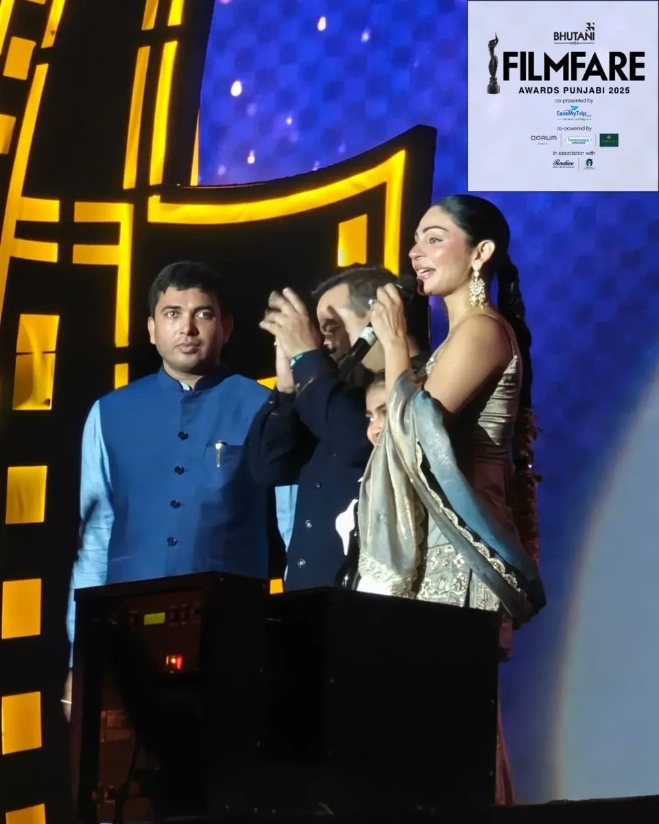 Congratulations!

The Filmfare Award for the Best Actor In A Leading Role (Female) goes to #NeeruBajwa for #Shayar at the #BhutaniFilmfareAwardsPunjabi2025

#filmfarepunjabiawards2025
#filmfareawardspunjabi
#filmfareawards
#filmfare

<a href="/BhutaniGroup/">Bhutani Group</a> <a href="/EaseMyTrip/">EaseMyTrip.com</a> <a href="/force_of_talent/">FORCE OF TALENT</a>
