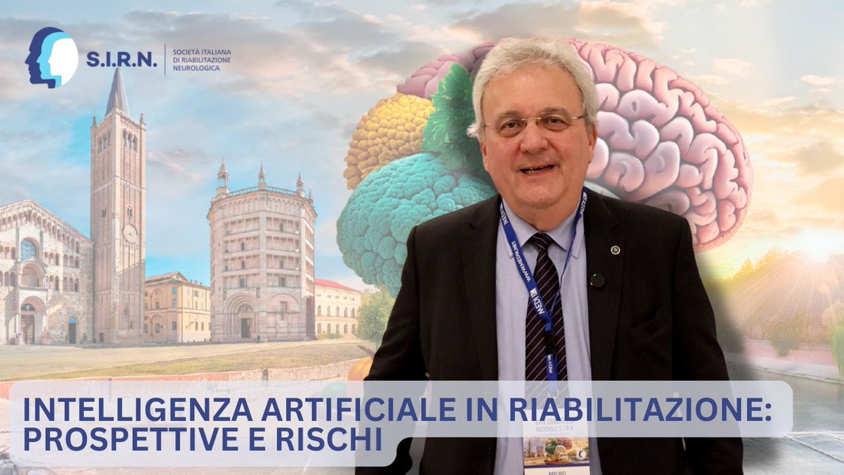 Al Congresso SIRN di Parma, il Dott. Mauro Zampolini, presenta le attività del nuovo comitato sull’intelligenza artificiale in riabilitazione.  #sirn2025

youtu.be/CZ5gguejOx0