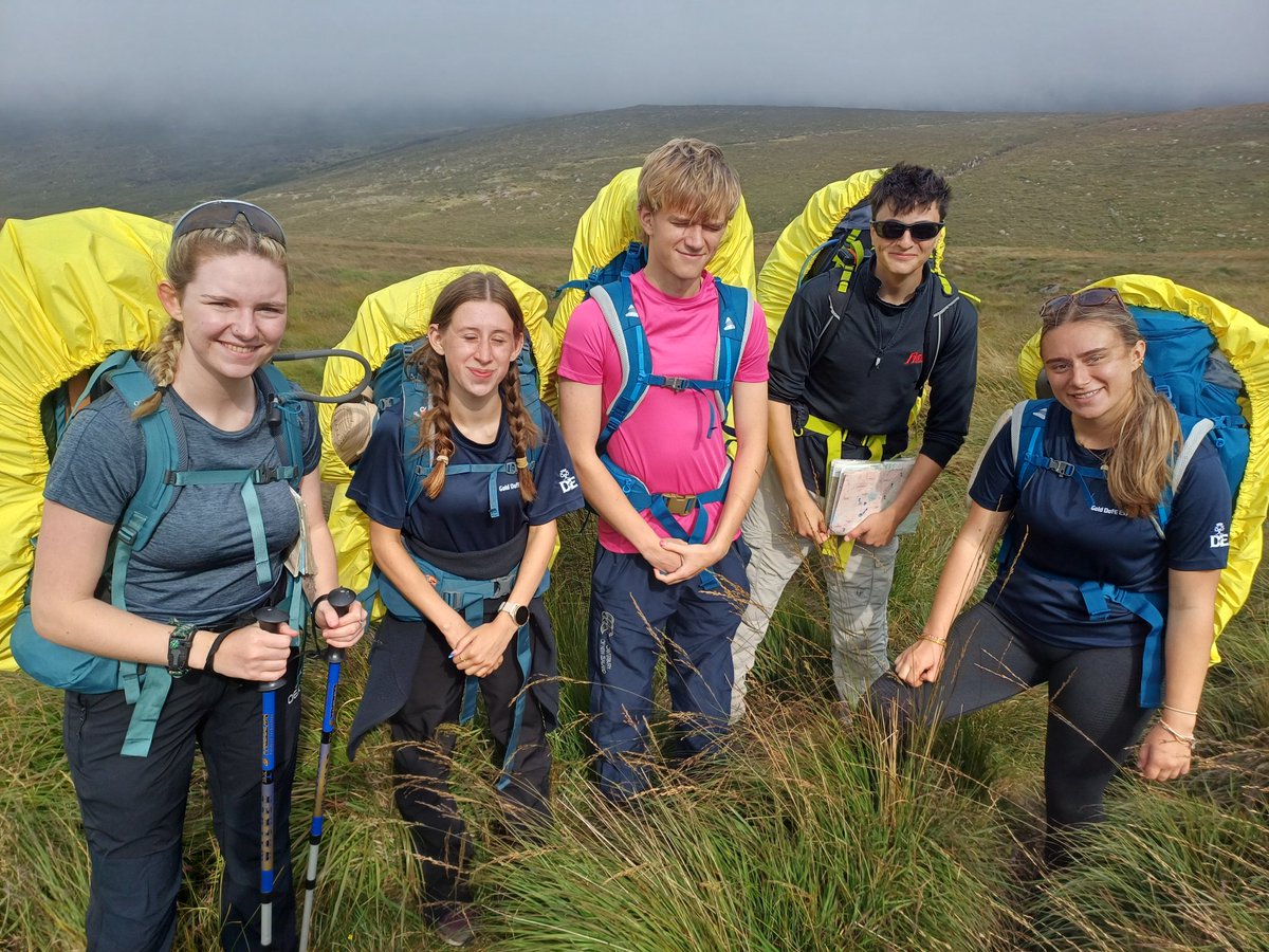 Day 1 of the National <a href="/ACFADofE/">Army Cadets DofE</a> Gold Qualifying Venture in the Mourne Mountains with 3 fantastic groups <a href="/DofE/">The Duke of Edinburgh’s Award</a>