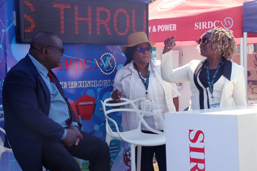 Today in pictures. SIRDC CEO Dr Leonard Madzingaidzo touring SIRDC stand.#ZAS2025