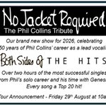 Photo by No Jacket Required - The Phil Collins Tribute (@PCTribute)