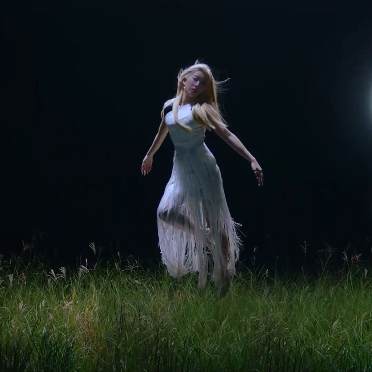 my new fav photo genre - beautiful women in a field! #loona #vanillamace