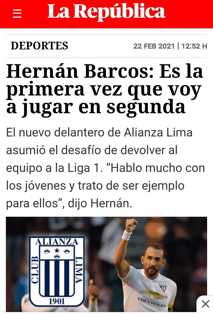Recordemos que el bocón de cachin barcos llegó al Perú sabiendo que iba a jugar en un equipo de segunda.

#Facto🫲🏽