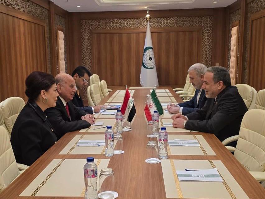 نائب رئيس الوزراء ووزير الخارجية يلتقي نظيره الإيراني في جدة ويبحثان تعزيز العلاقات الثنائية ومسار المفاوضات – وزارة الخارجية العراقية mofa.gov.iq/2025/59100/