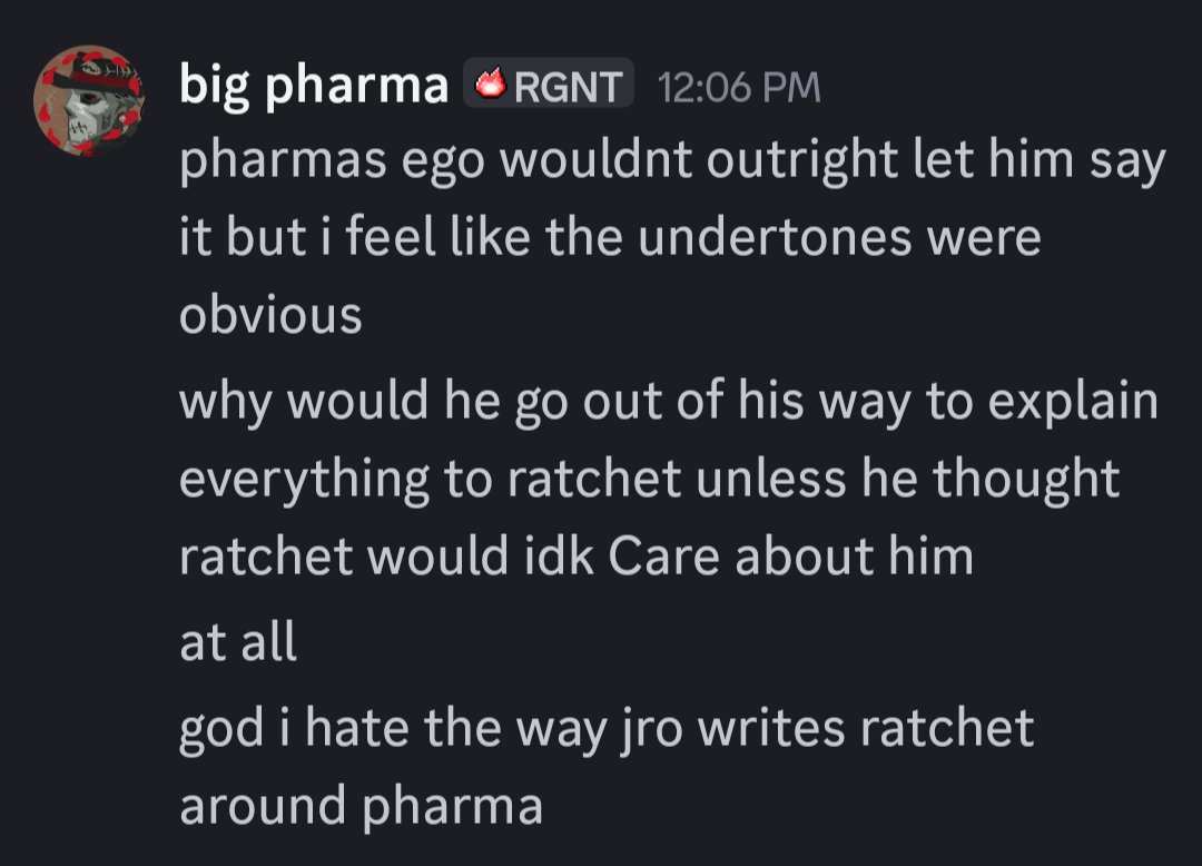 pharma yap Huxley too is in this episode