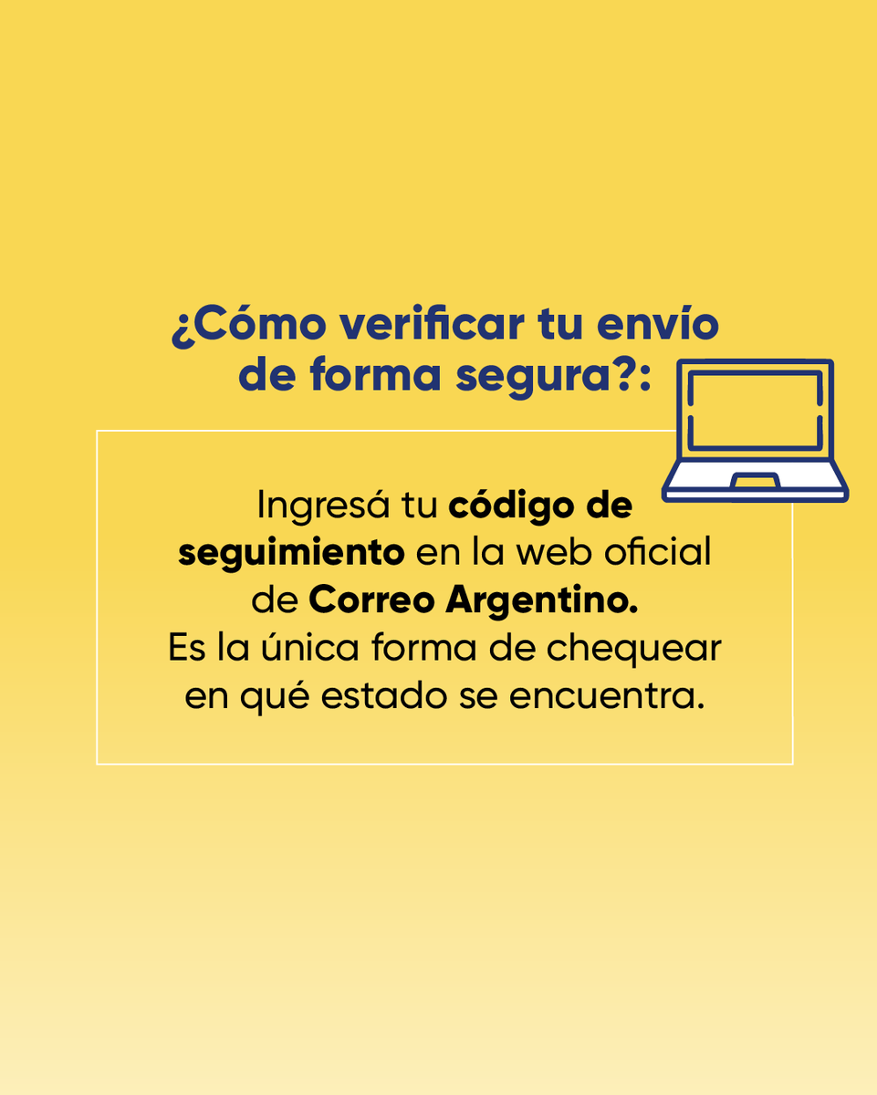 Correo Argentino tweet media