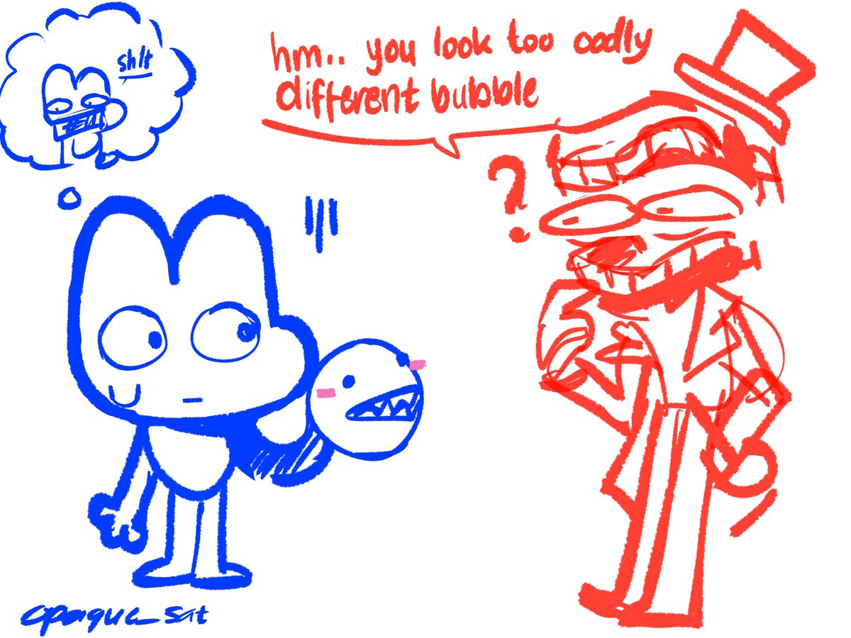 I know I am kinda late but.

#bfdi #tadc