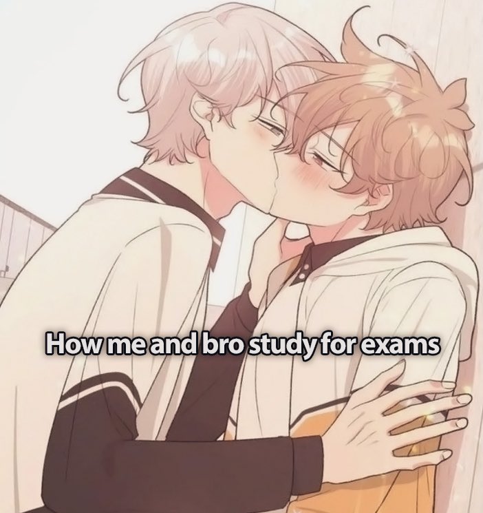 we should study :3
